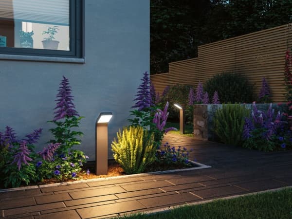 Paulmann 94746 Kulma pollari antrasiitti Tievalaistus LED (RGB) 7,5 W Antrasiitti 7,5 W Antrasiitti