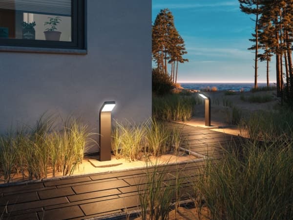 Paulmann 94746 Kulma pollari antrasiitti Tievalaistus LED (RGB) 7,5 W Antrasiitti 7,5 W Antrasiitti