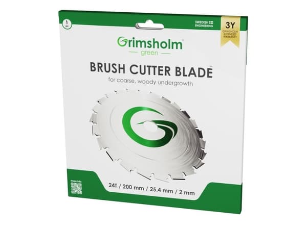 Grimsholm Brush Cutte Blade 24T 200Mm 2Mm 25.4Mm 1