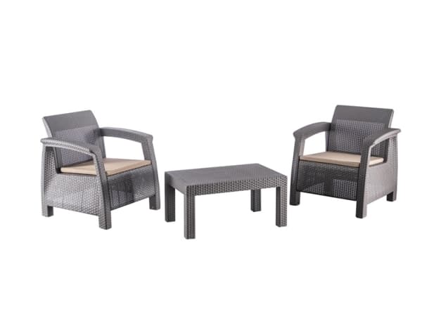 Nenurodyta_V Furnit Set Out Brow/Moc Armchair/Table