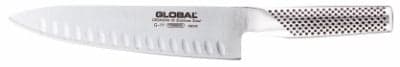 Global - Chefs Knife with Pointed Granton Edge - 20 cm