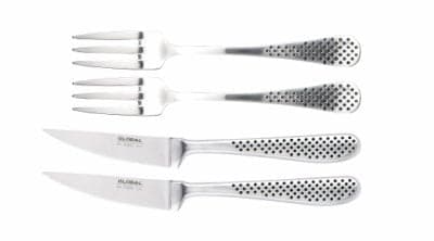 Global - Steak knife  fork set