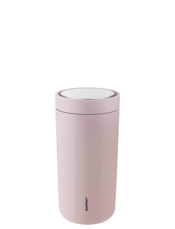 Stelton - To-Go Click Vacuum Insulated Cup 0.4 L (Soft Rose)