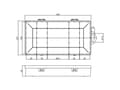 Pikkukuva 2 / 3: InLine 43009J, Pienet osat, läpinäkyvä, 206 mm, 107 mm, 33 mm, Saksa