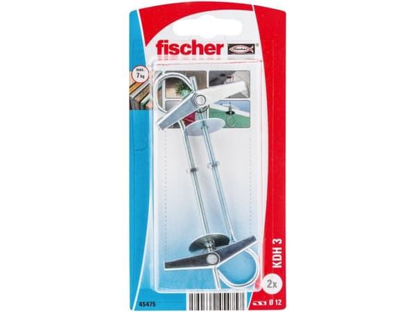 Fischer 45475 screw anchor / wall plug 2 pc(s) Screw &amp; wall plug kit 105 mm