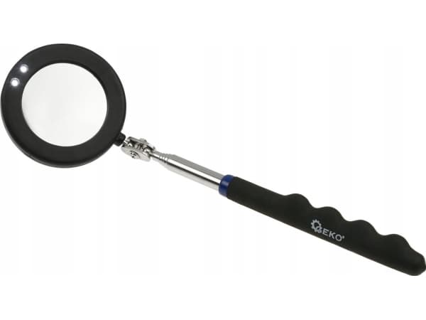 Geko Teleskopisk inspeksjonsspeil med lampe 280-870mm (72)