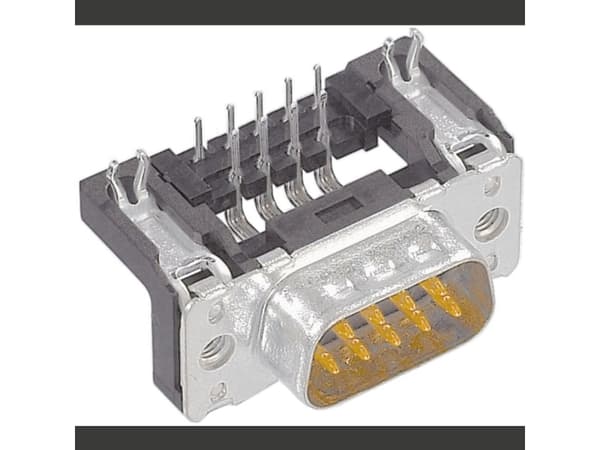 Harting 09 65 362 7811, musta, hopea, teräs, kupariseos, 1000 V, 6,5 A, 10 ohm (O)