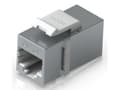 Miniatyrbild 1 av 5: Ubiquiti UACC-Keystone-Coupler-C6A, Platt, Rostfritt stål, RJ-45, RJ-45, Honkoppling, Honkoppling