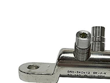 Ruuviliittimet D50-240 mm² - x Ø12 1KV AL/CU