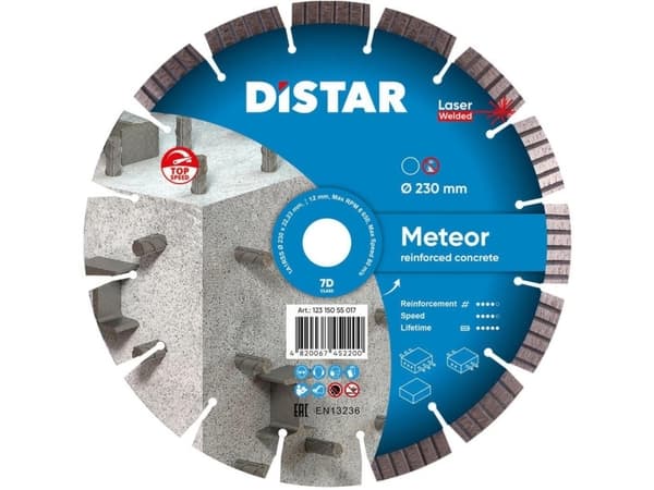 DISTAR METEOR DIAMOND TARGET 230 x 2,6/1,6 x 22,23 mm