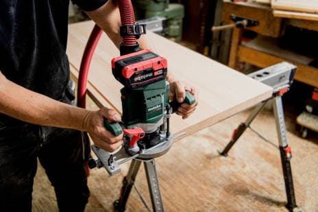 Metabo OFV 18 LTX BL 12, Børsteløs, Sort, Grønn, Rustfritt stål, 25000 RPM, 6, 8 (5/16"), 12.7 (1/2"), 11000 RPM, 5 cm