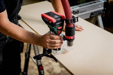 Metabo FMV 18 LTX BL 8, Fast base, Børsteløs, Sort, Grønn, Rustfritt stål, Gjennomsiktig, Plast, 29000 RPM, 6, 8 (5/16")