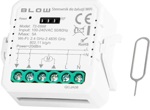 Blow Smart WiFi persienner Controller TUYA