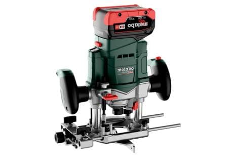 Metabo OFV 18 LTX BL 12, Børsteløs, Sort, Grønn, Rustfritt stål, 25000 RPM, 6, 8 (5/16"), 12.7 (1/2"), 11000 RPM, 5 cm