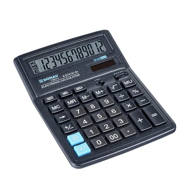 Donau Tech Office Lommeregner 12 cifre K-DT4121-01