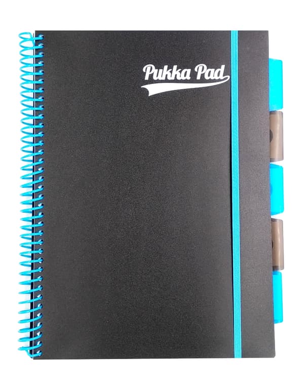 Pukka Pad Spiral Notebook Blue Neon 200k/80g A4 3089S-PPN