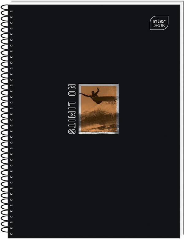 A4/80 Grid Notebook med UV-perforering Interdruk
