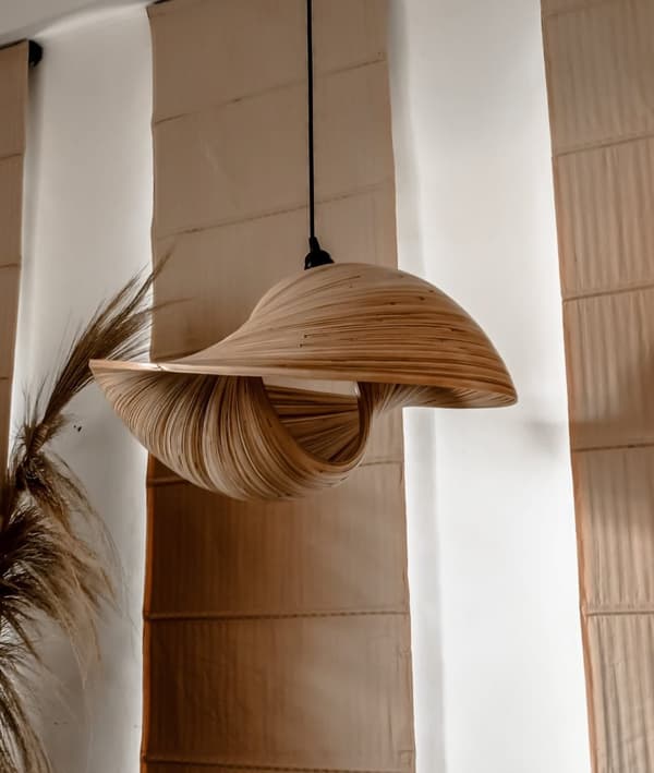BAMBUSLAMPE ELLE L 50 cm