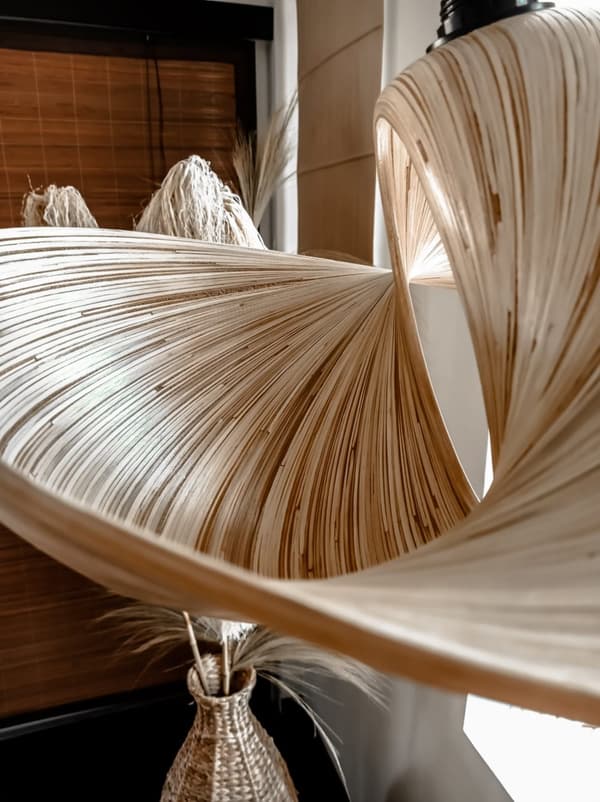 BAMBUSLAMPE ELLE L 50 cm