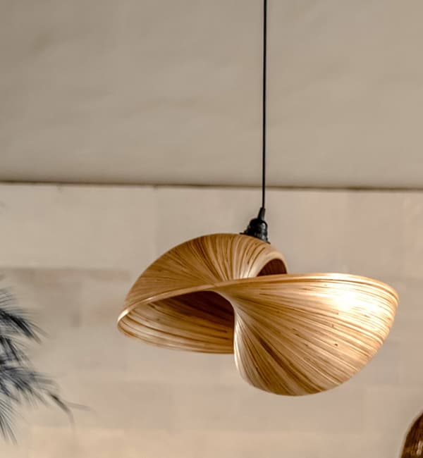 BAMBUSLAMPE ELLE L 50 cm