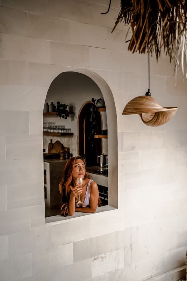 BAMBUSLAMPE ELLE L 50 cm