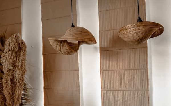 BAMBUSLAMPE ELLE L 50 cm