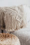 Miniatyrbillede 2 af 8: MACRAME PUDEBETRÆK LUNA