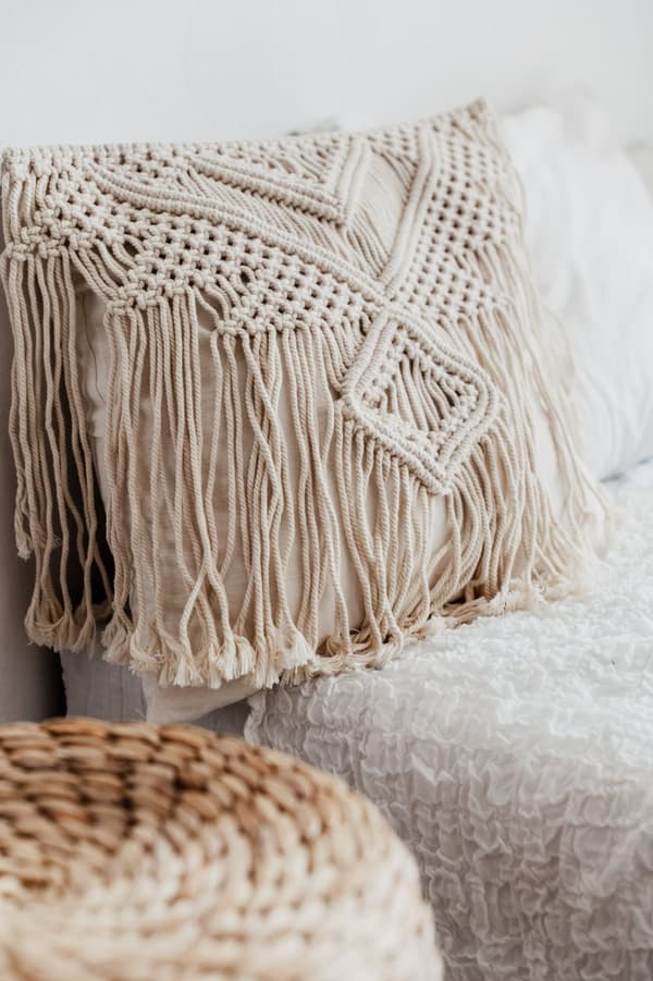 MACRAME PUDEBETRÆK LUNA