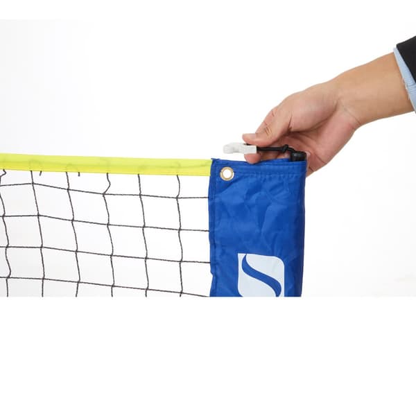 5 m badmintonnät blå-gul