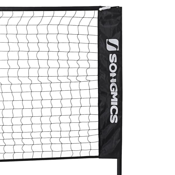 Bärbart badmintonnät i svart