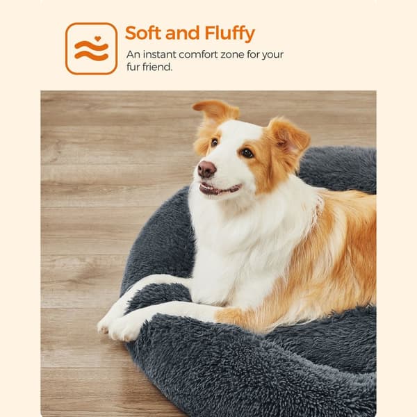 Fluffig kattbädd Ø 100 cm