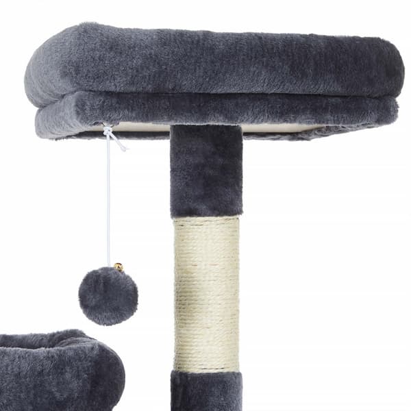 Kattetræ, Cat Condo 115 cm, kradsetræ, Smoky Grey