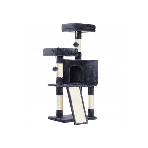 Kattetræ, Cat Condo 115 cm, kradsetræ, Smoky Grey
