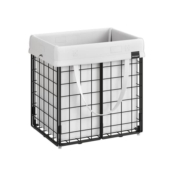 Tvättkorg 50 liter med löstagbar och tvättbar tvättpåse