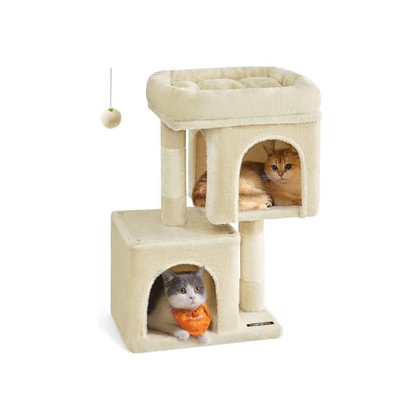 67 cm kissa puu pieni beige