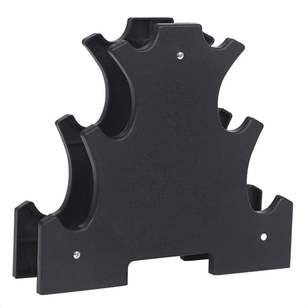 Hex hantlar set med stativ, 2 x 1 kg, 2 x 1,5 kg, 2 x 2 kg, handvikter med matt yta i neopren, för hemmaträning, gul, orange och lila SYL69BK