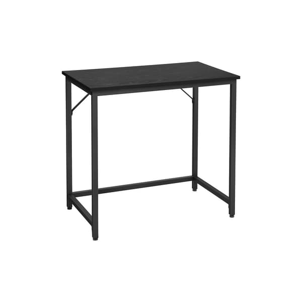 Litet datorbord industriell design svart