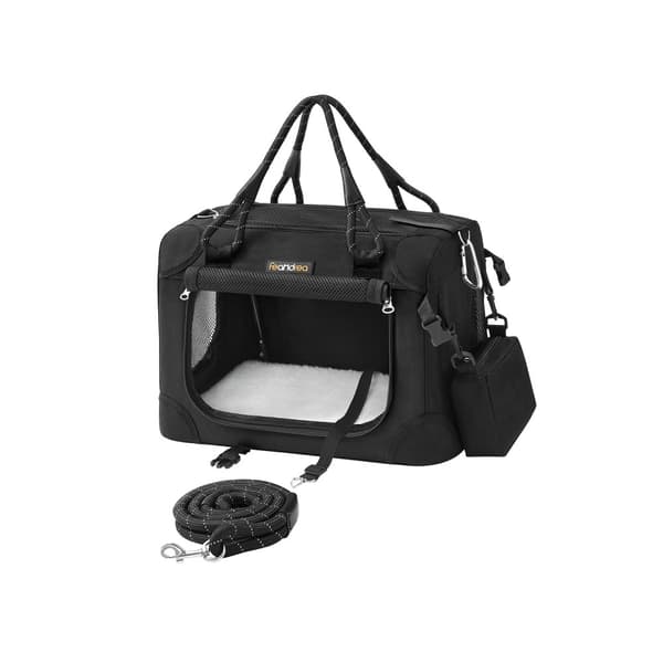 Vikbar hundbur storlek S classic black
