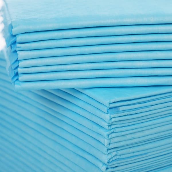 55 Pack Pet Training Pads Kertakäyttöiset pentu WC-mattoja erittäin imukykyinen 5-kerroksinen muotoilu ja vuotamaton pohja pennuille koirille kissoil