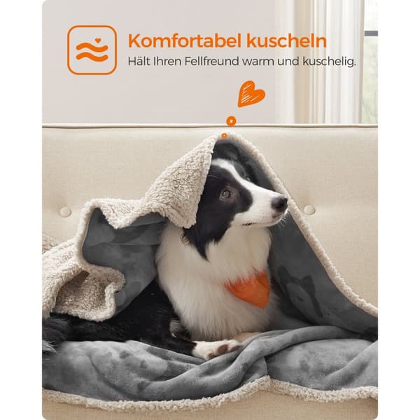Vattentät hundfilt 152 x 127 cm