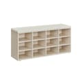 Miniatyrbild 1 av 6: Skohylla med sittplats 30,3 x 104 x 48 cm naturbeige