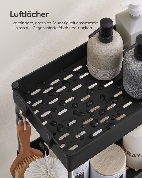 Vogn med 4 niveauer og 6 kroge
