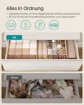Miniatyrbillede 4 af 6: Undertøjsholder sæt med 4 med 80 rum sandbeige
