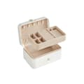 Miniatyrbillede 1 af 6: Smykkeskrin til større accessories Gaveidé skyhvid