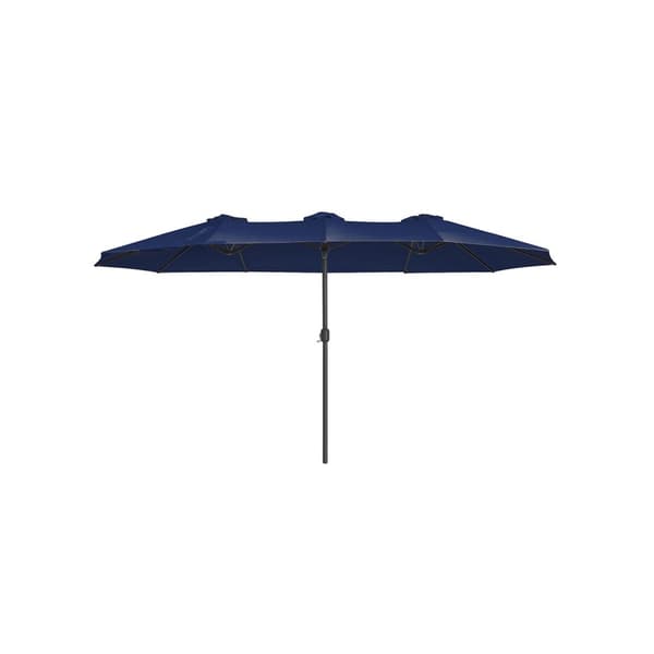 Dubbelparasoll 460 x 270 cm UV-skydd upp till UPF 50+