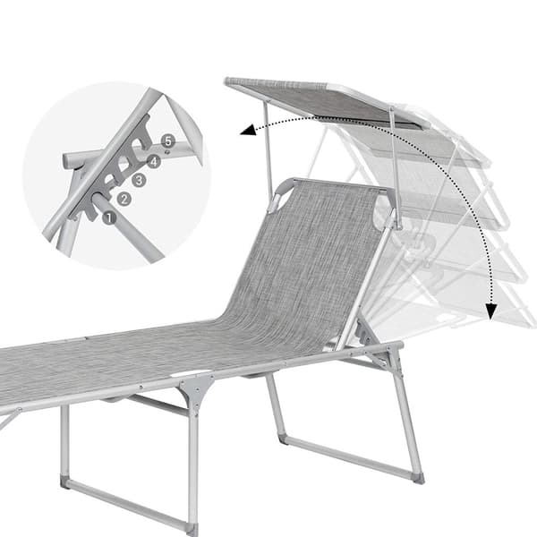 Solstol grå
