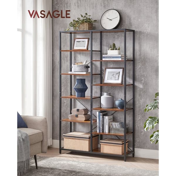 Kirjahylly, kirjahylly 5-tasoinen, seisova säilytyshylly, olohuoneeseen, toimistoon, työhuoneeseen, makuuhuoneeseen, keittiöön, helppo kokoonpano, te