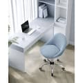 Miniatyrbild 3 av 6: Homeoffice Stol Svängbar skrivbordsstol Skumstoppning Höjdjusterbar Studie Sovrum Blå OBG020Q01