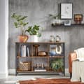 Pikkukuva 3 / 6: Kirjahylly, kirjahylly, hylly, TV-teline, konsolipöytä, 6 lokeroa, toimistoon, olohuoneeseen, makuuhuoneeseen, 33 x 120 x 80 cm, teollinen muotoilu,