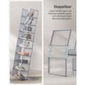 Miniatyrbild 4 av 6: Skokartonger set om 18 transparent-grå